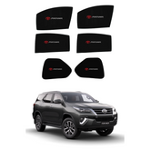 TOYOTA FORTUNER 2022-24 LOGO SUN SHADES 6PCS PARDA